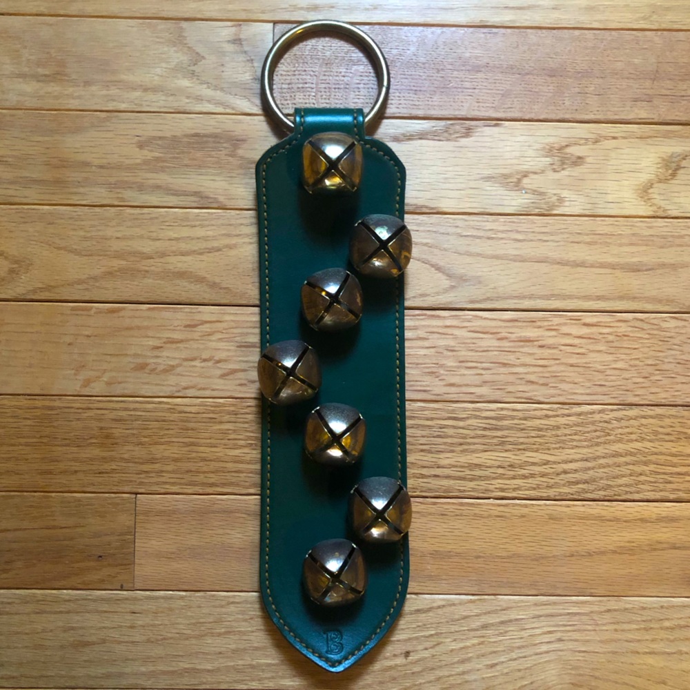 Belsnickel Brass Door Hanging Bells